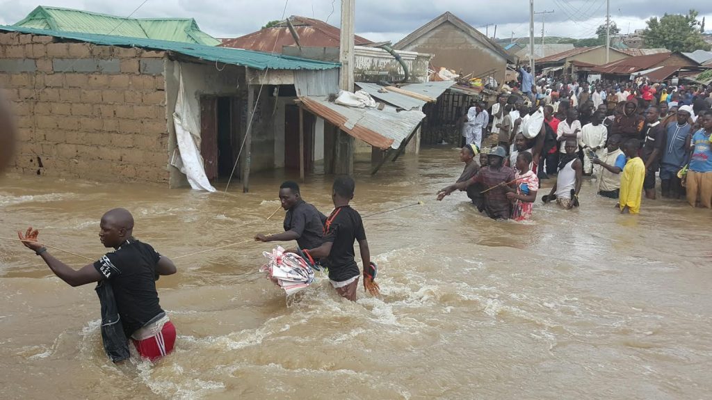 Flood wreaks havoc in Abuja,sweeps away five family members