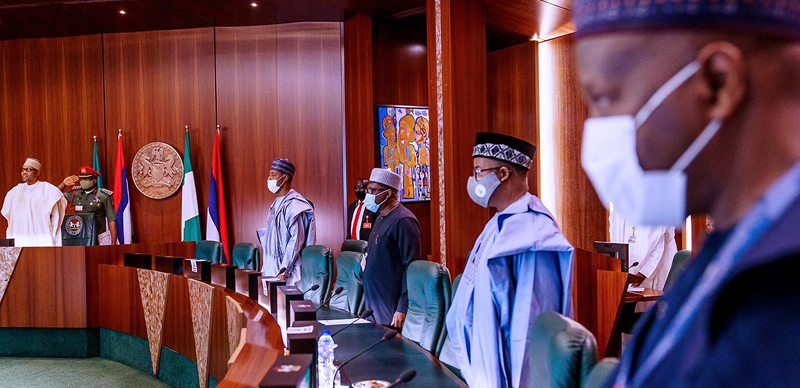 ‎FEC observes one minute silence for dead former ministers
