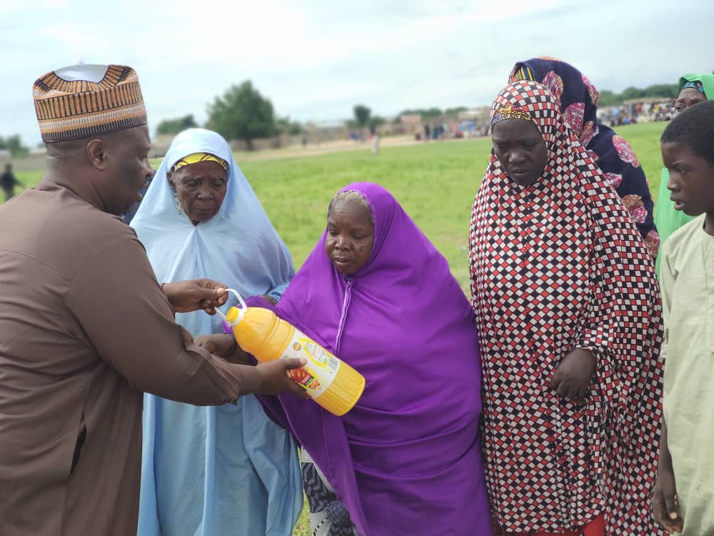 Borno distributes relief materials to 3,200 families