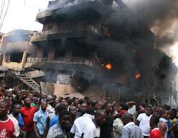 Fire guts Ladipo spare parts market, building in Lagos