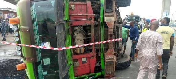 Container crushes two young women to death in Lagos ‎