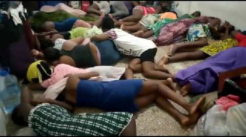 Viral Video: 30 stranded Nigerian ladies trafficked to Lebanon, rescued