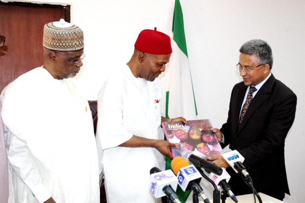 Nigeria and India sign MOU on exploration of outer space‎
