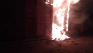 Just in: Fire guts INEC office in Ondo