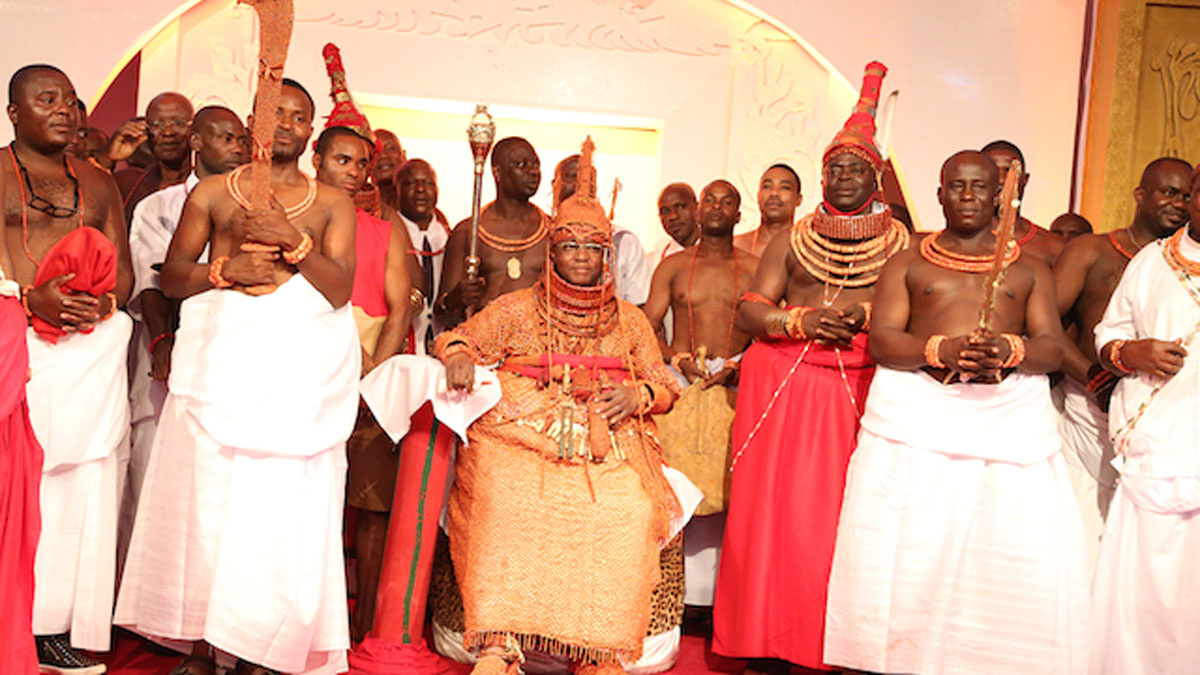Edo Election: Benin Monarch calls for support for Obaseki, Shaibu