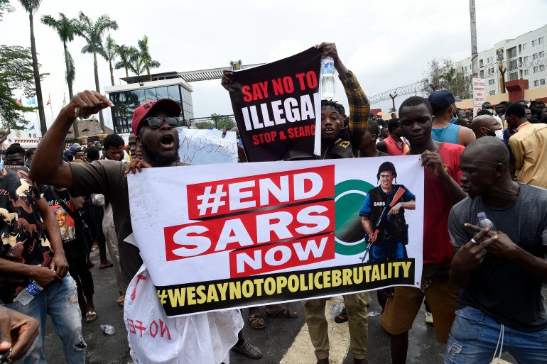 #EndSARS: Port Harcourt ‎residents defy Wike's order, hold protests