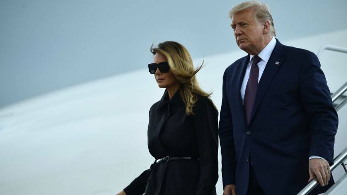 Donald Trump and first lady Melania test positive for coronavirus‎