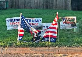 US election: Trump, Biden supporters vandalise campaign signs