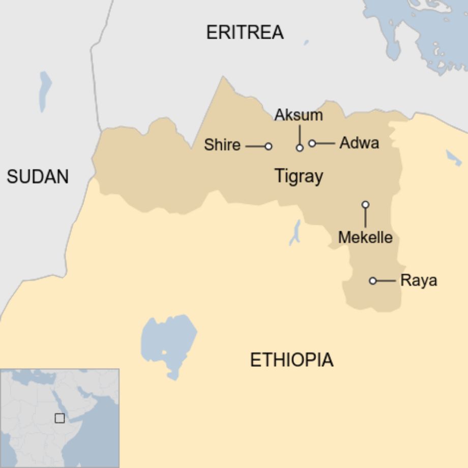 Ethiopia's Tigray crisis: Abiy Ahmed 'rejects international interference'