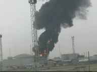 Fire guts Oando tank farm in Lagos ‎