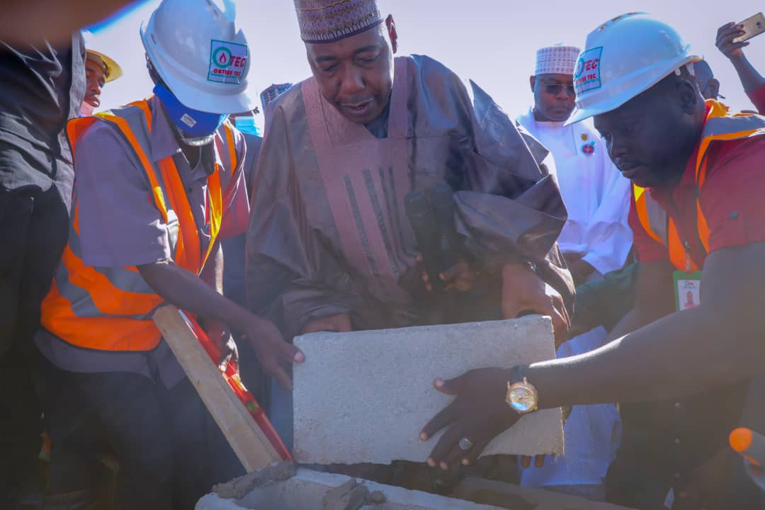 Zulum lays foundation stone of First  Private University in Borno