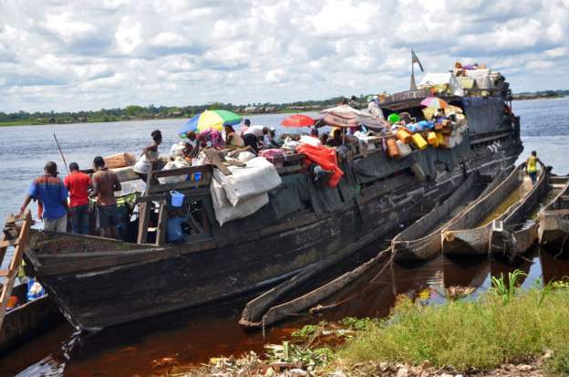 Scores dead after 'overloaded' boat sinks in Congo River