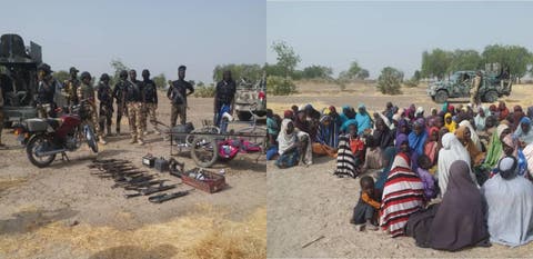 60 captives rescued as troops neutralise 41 terrorists in Borno
