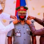 Buhari decorates Chief of Army Staff with new rank